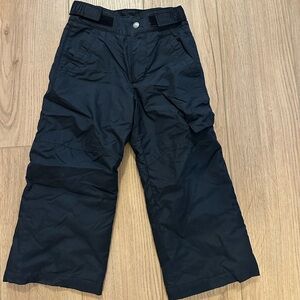 Columbia Kids Black Snowpants